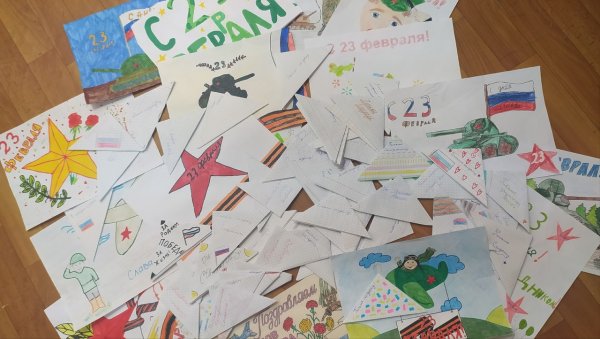 Рисунок солдату