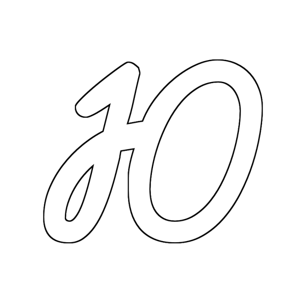 Буква ю красивая