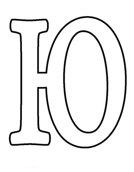 Фигурные буквы