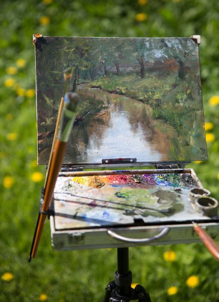 Пленер море пленэр акварель