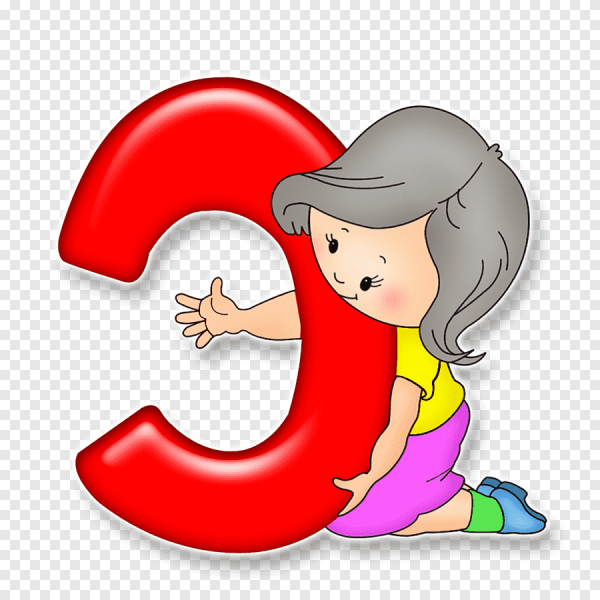 Детские буквы на прозрачном фоне