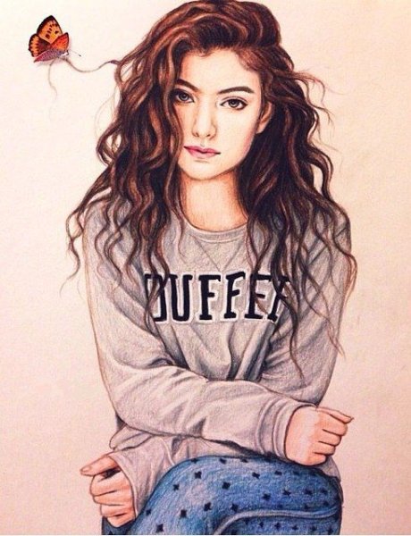 Рисунки для срисовки подруги