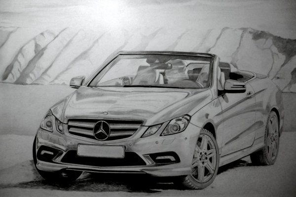 Нарисовать Мерседес