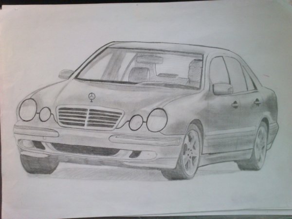 Мерседес е55 карандаш