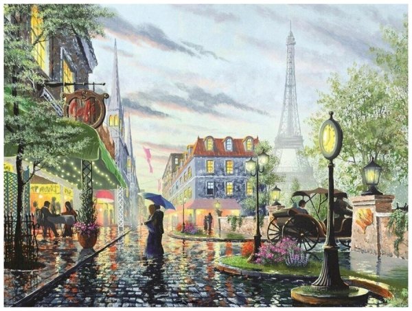 Томас Кинкейд Париж Эйфелева башня