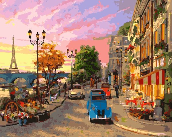 Художник Доминик Дэвисон Париж