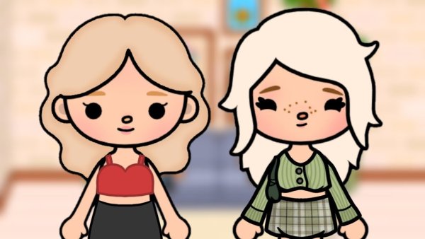 Тока бока девочки