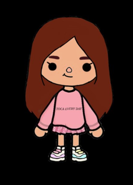 Тока бока персонажи девочки