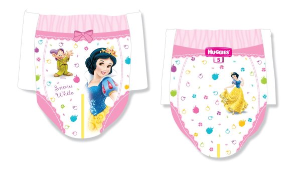 Huggies трусики для девочек 5 (13-17 кг) 48 шт.