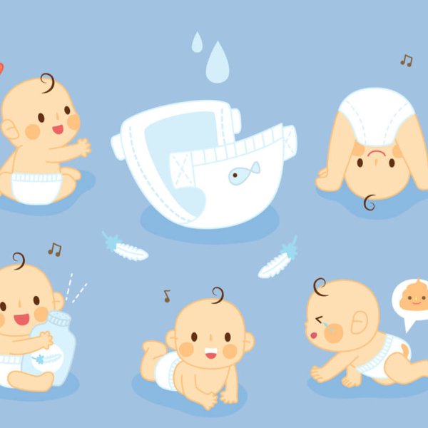 Подгузник рисунок