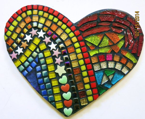 Украшения из мозаики