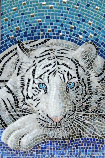 Панно из мозаики