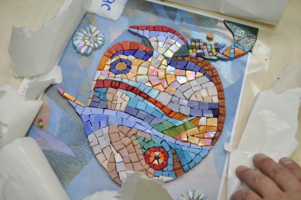 Панно мозаики