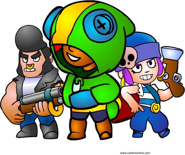 Brawl Stars герои Леон