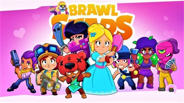 Леон арт Brawl Stars