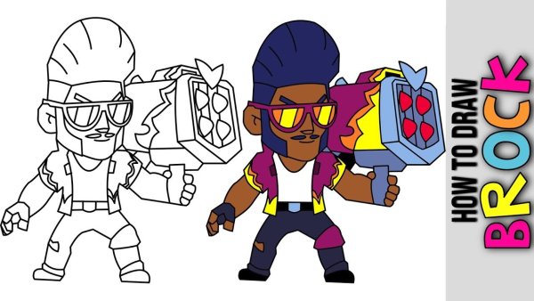 Brawl Stars арт героиня Биби