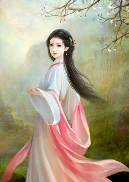 Древне китайская девушка
