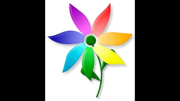 Векторный семицветик