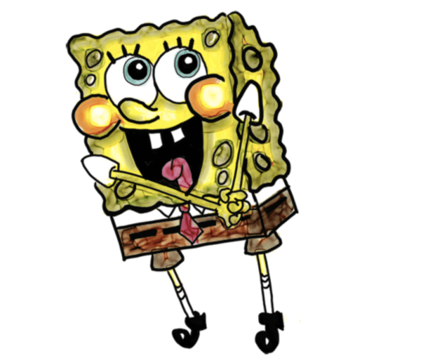 Губка Боб рисунок