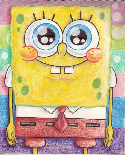 Спанч Боб рисунок