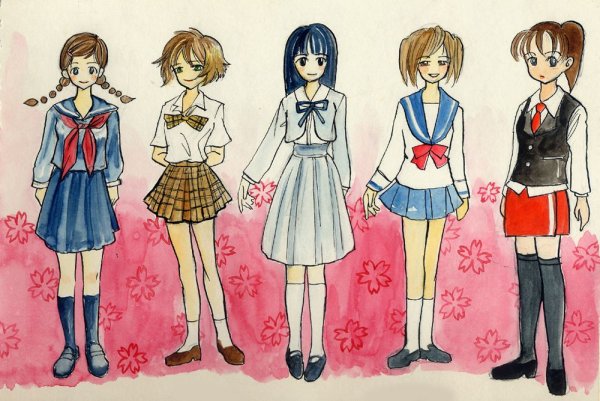 Эскиз современной одежды