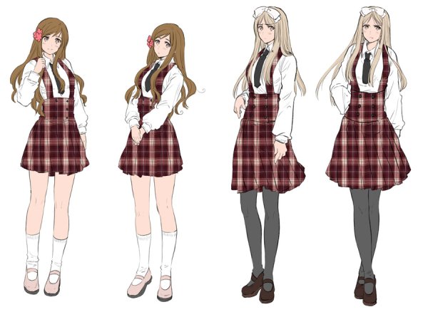 Японская Школьная форма для девочек референс