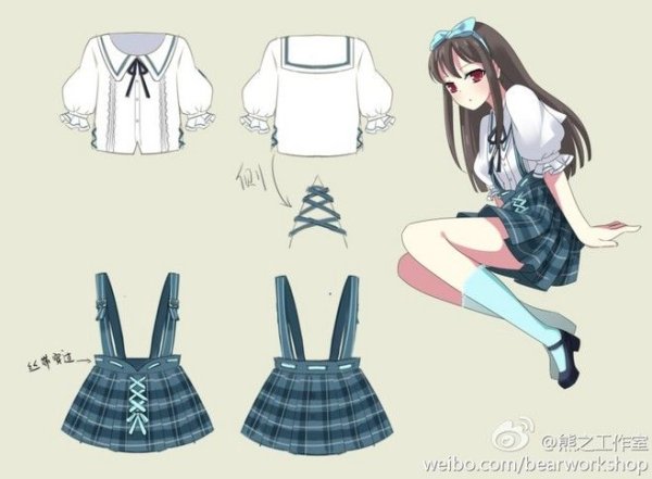 Аниме Школьная форма