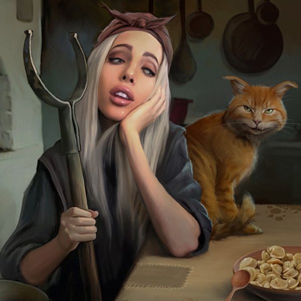 Эдуард Халмурзаев художник баба Яга