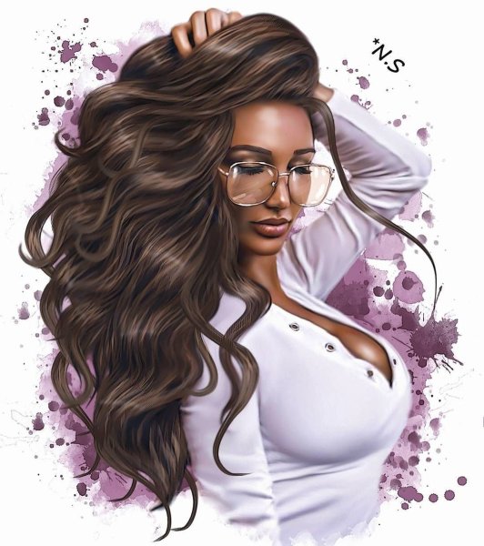 Девушка иллюстрация