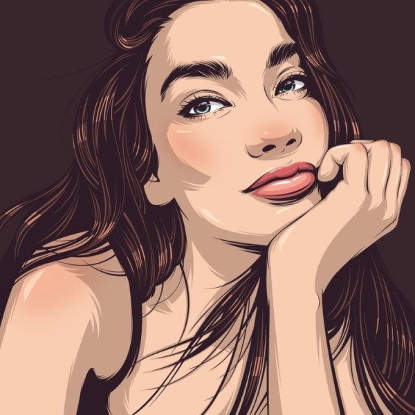 Векторный портрет