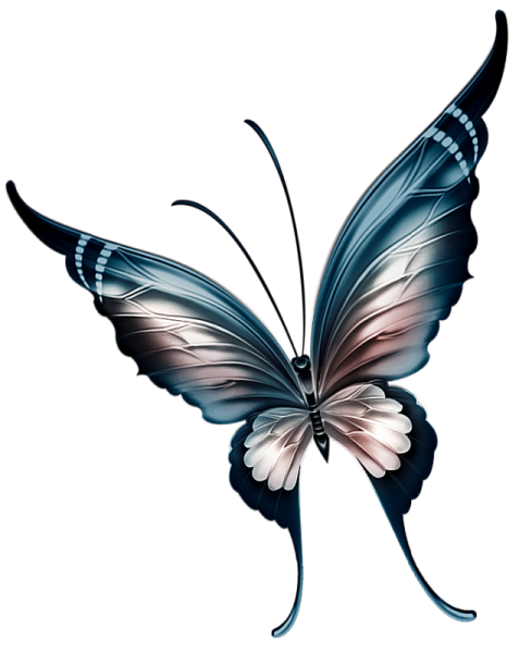Красивые бабочки Графика