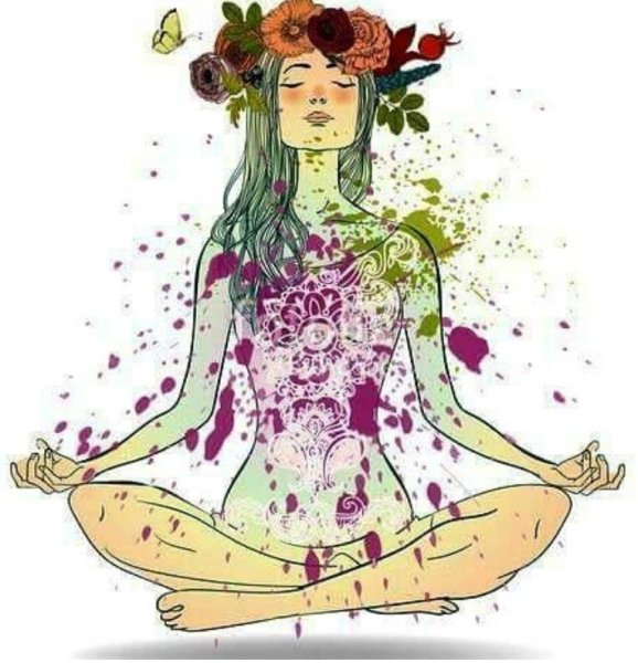 Йога иллюстрации