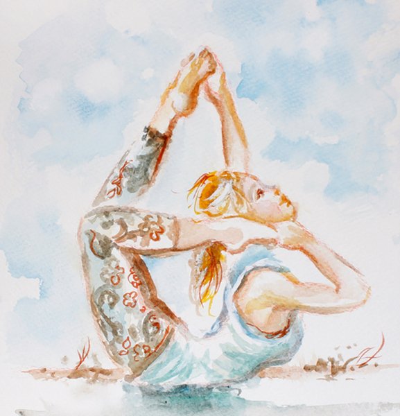 Йога картина