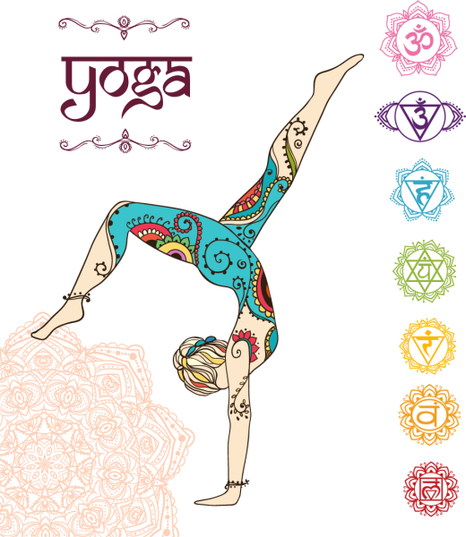 Йога иллюстрации