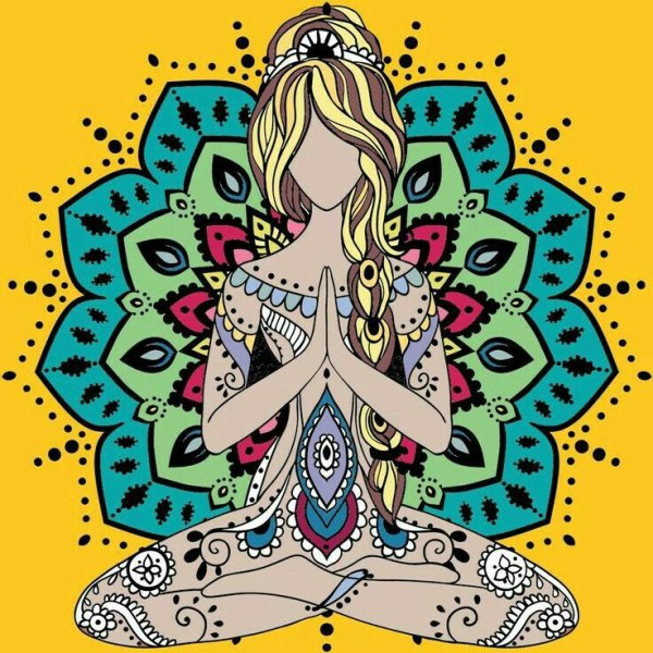 Йога абстракция