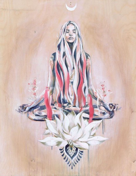 Фон для презентации йога