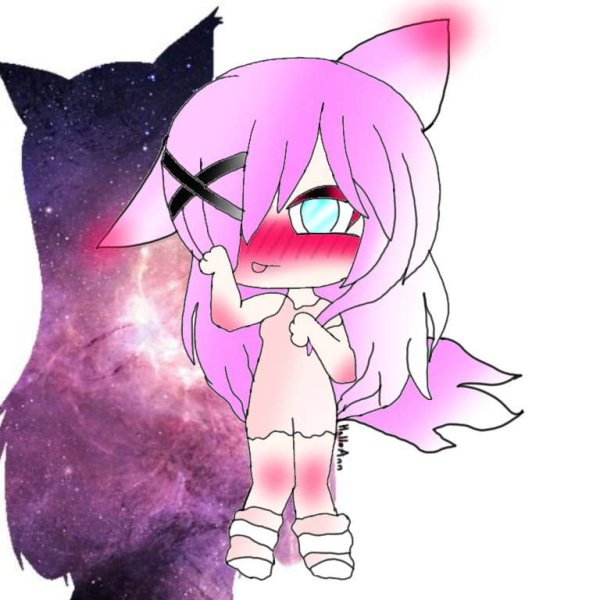 Кошка Лана гача клаб