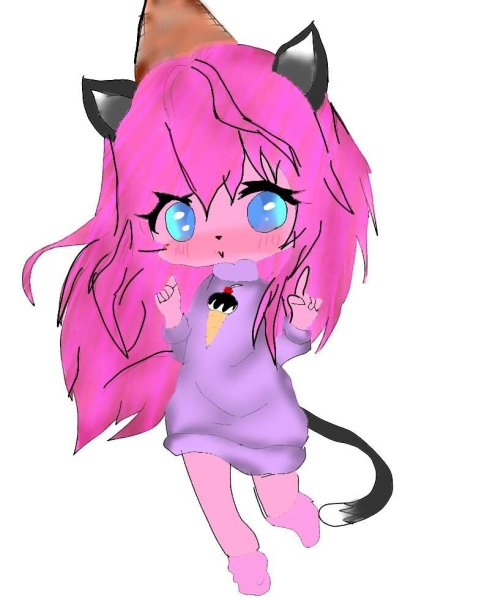 Кошка Лана и ева