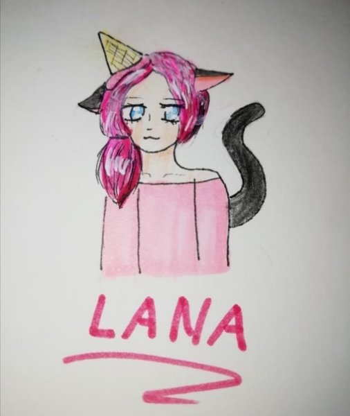 Кошка Лана арт