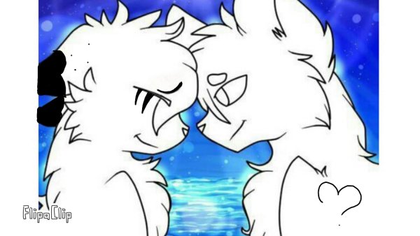 Лайн коты Воители любовь