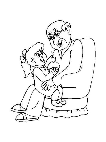 Открытка ко Дню пожилого человека