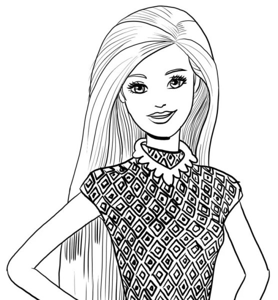 Раскраски девушки