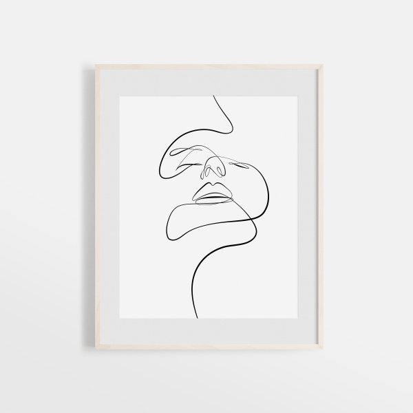 Контурный портрет