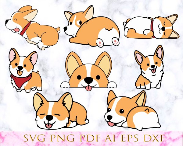 Картины корги пемброк