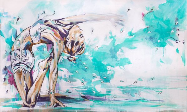 Инь Янь в стиле Зентангл