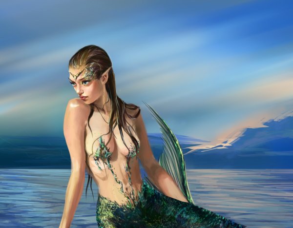 Морской нимфы Фоосы