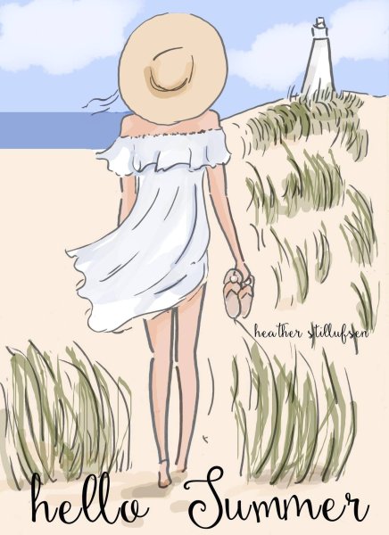 Летние рисунки