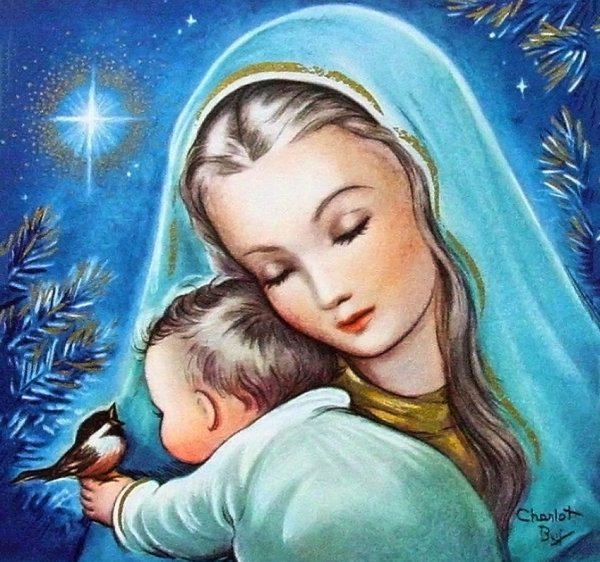 Рождественские рисунки