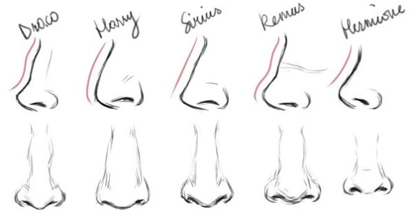 Нос спереди туториал