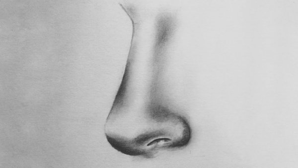 Нос глаза нарисованные